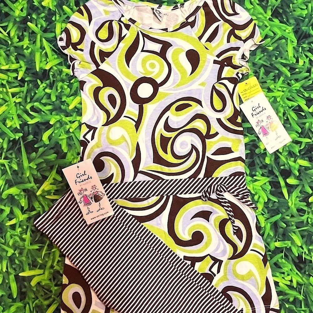 Vintage Girlfriends Anita G Two Piece Set Size 6X USA Made NWT